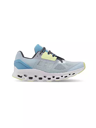 ON | Damen Laufschuhe Cloudstratus UNDYED-WHITE CREEK | blau