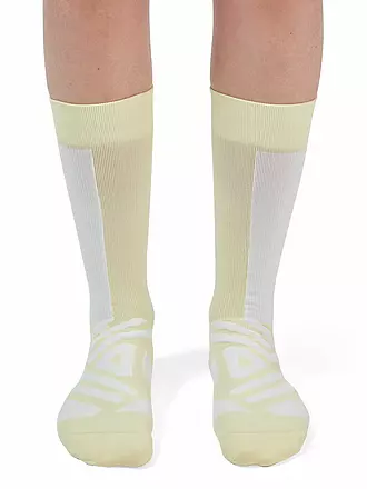 ON | Damen Laufsocken High Sock | gelb