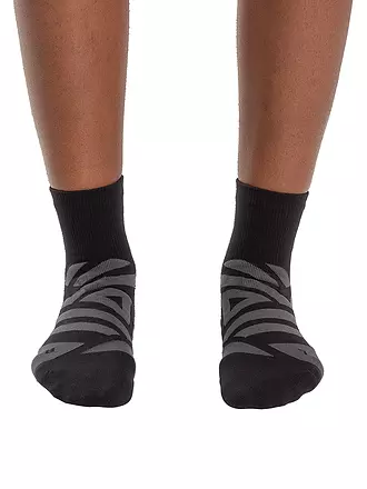 ON | Damen Laufsocken Performance Mid | schwarz