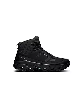 ON | Damen Wanderschuhe Cloudrocj Mid WP | schwarz