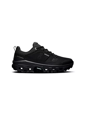 ON | Damen Wanderschuhe Cloudrock Low WP | schwarz