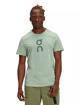 ON | Herren Funktionsshirt Graphic-T | schwarz