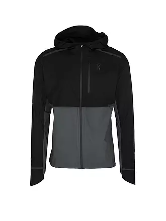 ON | Herren Laufjacke Weather | schwarz