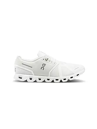 ON | Herren Laufschuhe Cloud 5 MAGNET FOSSIL | weiss