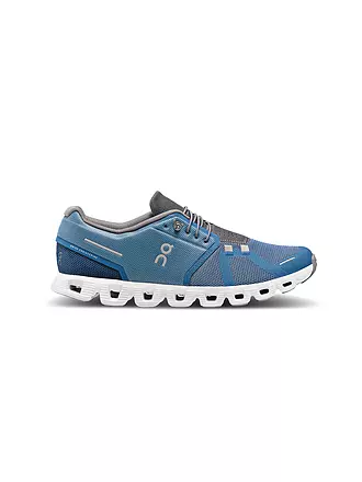 ON | Herren Laufschuhe Cloud 5 MAGNET FOSSIL | blau