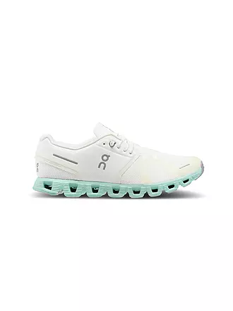 ON | Herren Laufschuhe Cloud 5 MAGNET FOSSIL | weiss
