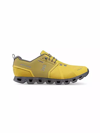 ON | Herren Laufschuhe Cloud 5 Waterproof ALL BLACK | gelb