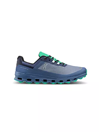 ON | Herren Traillaufschuhe Cloudvista Waterproof ECLIPSE BLACK | blau