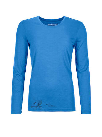 ORTOVOX | Damen Funktionsshirt 185 Merino Logo | blau