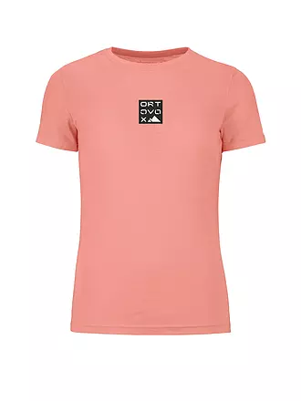 ORTOVOX | Damen Funktionsshirt 185 Merino Square | rosa