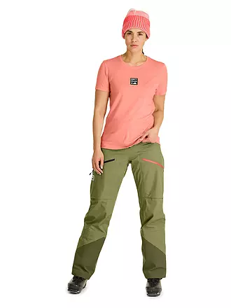 ORTOVOX | Damen Funktionsshirt 185 Merino Square | olive