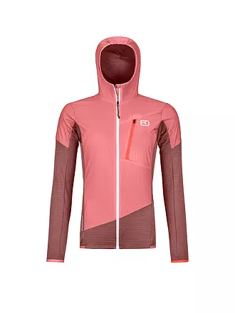 ORTOVOX | Damen Hybridjacke Ladiz Hoodie | koralle