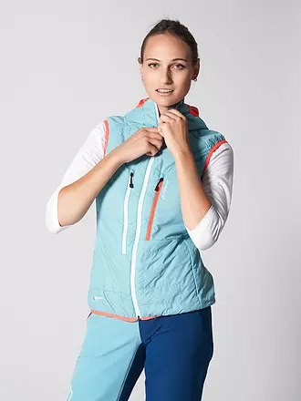 ORTOVOX | Damen Isolationsweste SWISSWOOL PIZ BOÈ | türkis