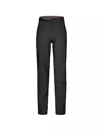 ORTOVOX | Damen Softshell Wanderhose Brenta | schwarz