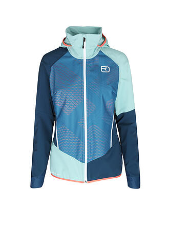 ORTOVOX | Damen Softshelljacke Col Becchei Hoodie | dunkelrot