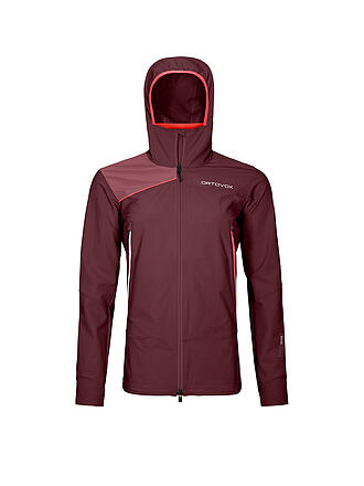 ORTOVOX | Damen Softshelljacke Pala Hoodie | türkis