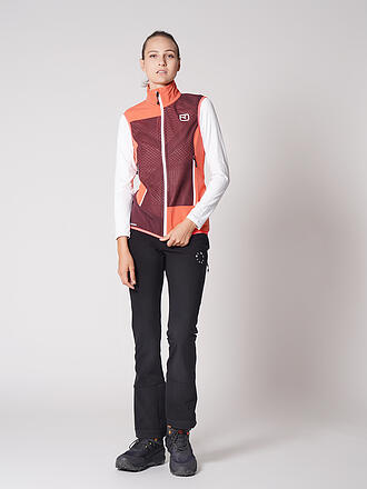 ORTOVOX | Damen Softshellweste Col Becchei | petrol