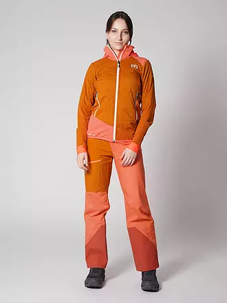 ORTOVOX | Damen Touren Hybridjacke Col.Becchei Hoodie | orange