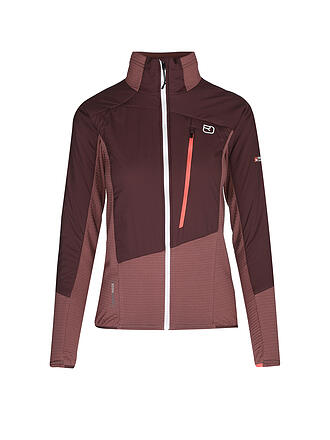ORTOVOX | Damen Touren Hybridjacke Westalpen | beere