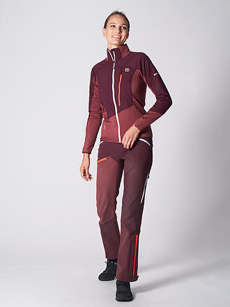 ORTOVOX | Damen Touren Hybridjacke Westalpen | senf