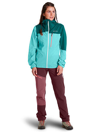 ORTOVOX | Damen Wanderjacke Civetta 2,5L | türkis
