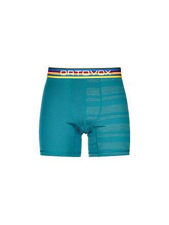 ORTOVOX | Herren Boxer Rock'n'Wool 185 | petrol