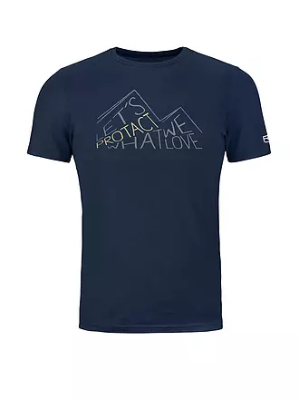ORTOVOX | Herren Funktionsshirt 185 Merino Protact | senf