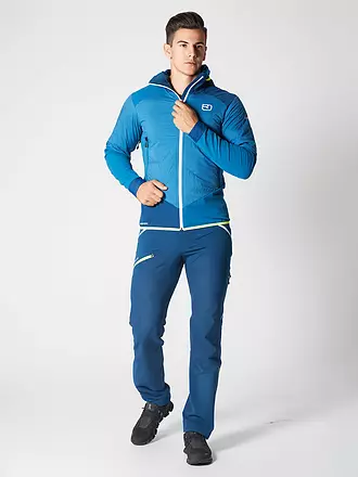 ORTOVOX | Herren Touren Hybridjacke Col Becchei Hoodie | blau