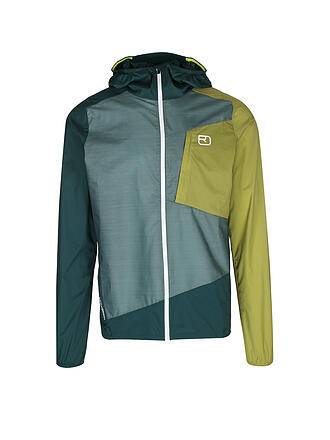 ORTOVOX | Herren Windjacke WIndbreaker Hoodie | dunkelblau