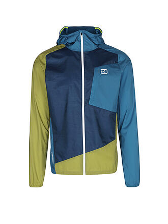 ORTOVOX | Herren Windjacke WIndbreaker Hoodie | dunkelblau