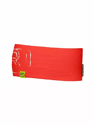 ORTOVOX | Stirnband 120 Tec Logo | dunkelrot