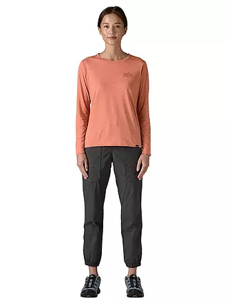 PATAGONIA | Damen Funktionsshirt Long-Sleeved Capilene® Cool Daily Graphic | beige