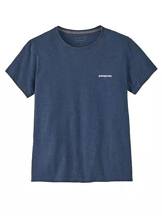 PATAGONIA | Damen T-Shirt P-6 Logo Responsibili | blau