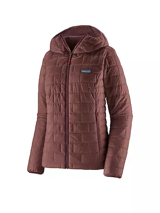 PATAGONIA | Damen Touren Isojacke Nano Puff Hoodie | dunkelrot