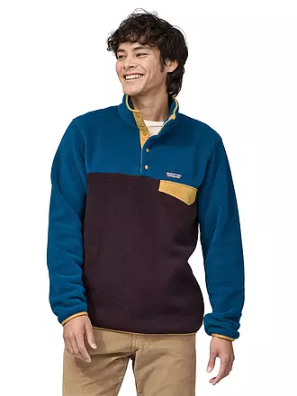PATAGONIA | Herren Sweater Lightweight Synchilla® Snap-T® Fleece | petrol