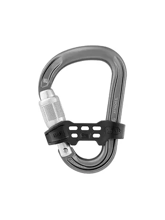 PETZL | Karabiner Attache Bar Screw Lock | grau