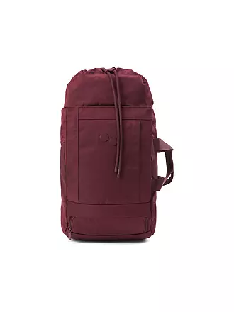 PINQPONQ | Rucksack Blok Medium Pure Woven 30 bis 32L | dunkelrot