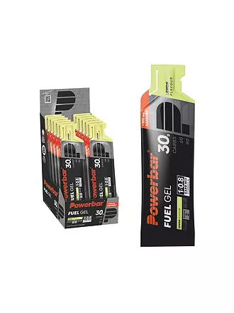 POWER BAR | Fuel Gel 30 Lemon/Café | schwarz