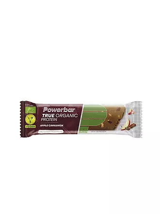 POWER BAR | Proteinriegel True Organic Protein Bar Cocoa-Peanut 45g | hellbraun