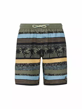 PROTEST | Jungen Badeshort PRTFRISBY JR | olive