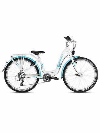 PUKY | Mädchen Fahrrad Skyride 24-8 Alu S-Ride light 2022 | weiß