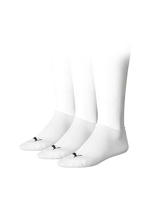 PUMA | 3er Pkg. Sneaker-Socken Invisible | weiß