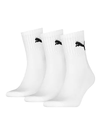 PUMA | 3er Pkg. Socken Regular Cut | schwarz