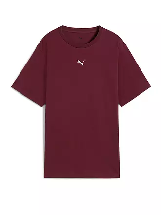 PUMA | Damen T-Shirt Relaxed | dunkelrot