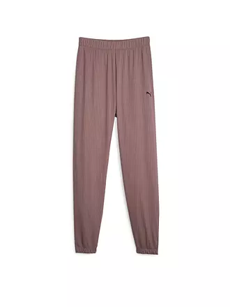 PUMA | Damen Yogahose Studio Unwind | dunkelrot