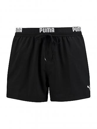 PUMA | Herren Badeshort Logo | schwarz