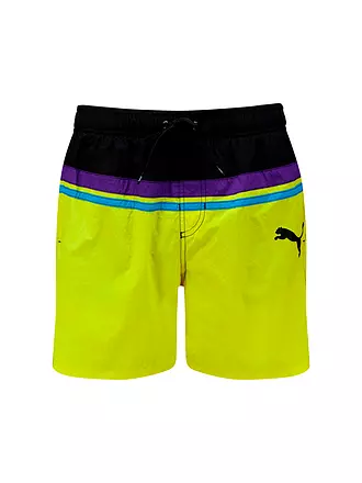 PUMA | Herren Badeshort Mid Heritage | gelb