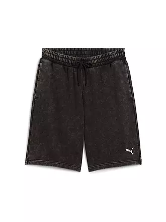 PUMA | Herren Shirt ESS ELEVATED Relaxed Wash | schwarz