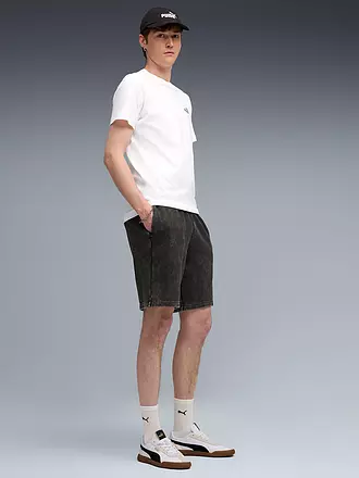 PUMA | Herren Shirt ESS ELEVATED Relaxed Wash | schwarz