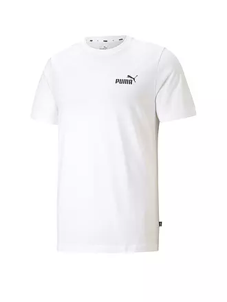PUMA | Herren T-Shirt Small Logo | weiss